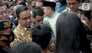 Anies Baswedan Temui Fatur, Pelajar yang Dianiaya Hingga Luka Saat Demo di Jakarta