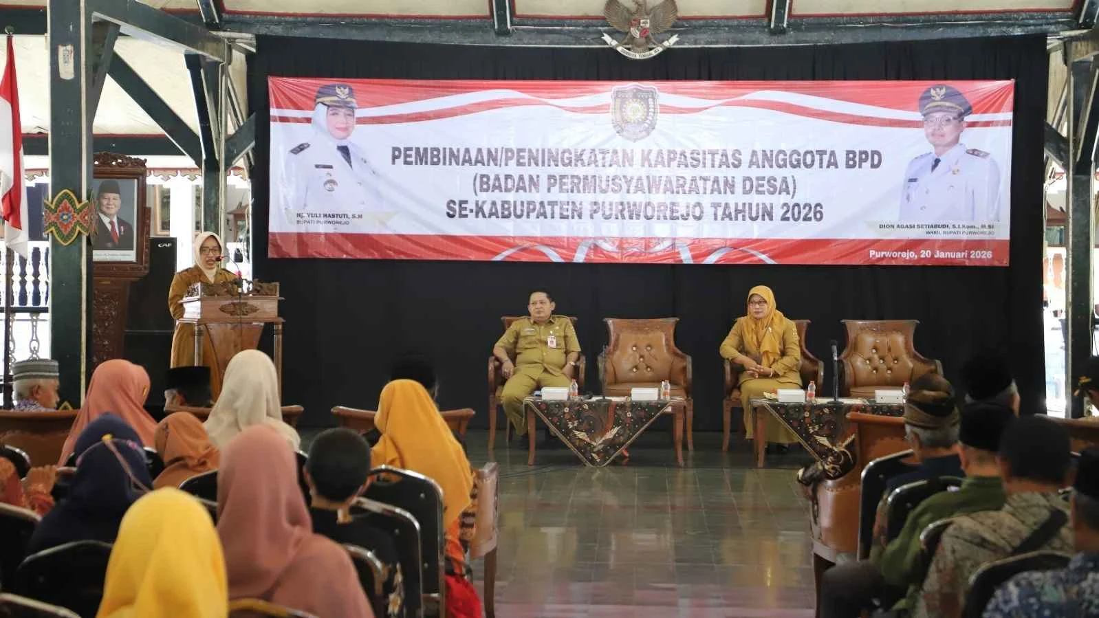 Bupati Purworejo Lantik 945 Anggota BPD Baru, Tekankan Sinergi dan Pemahaman Regulasi