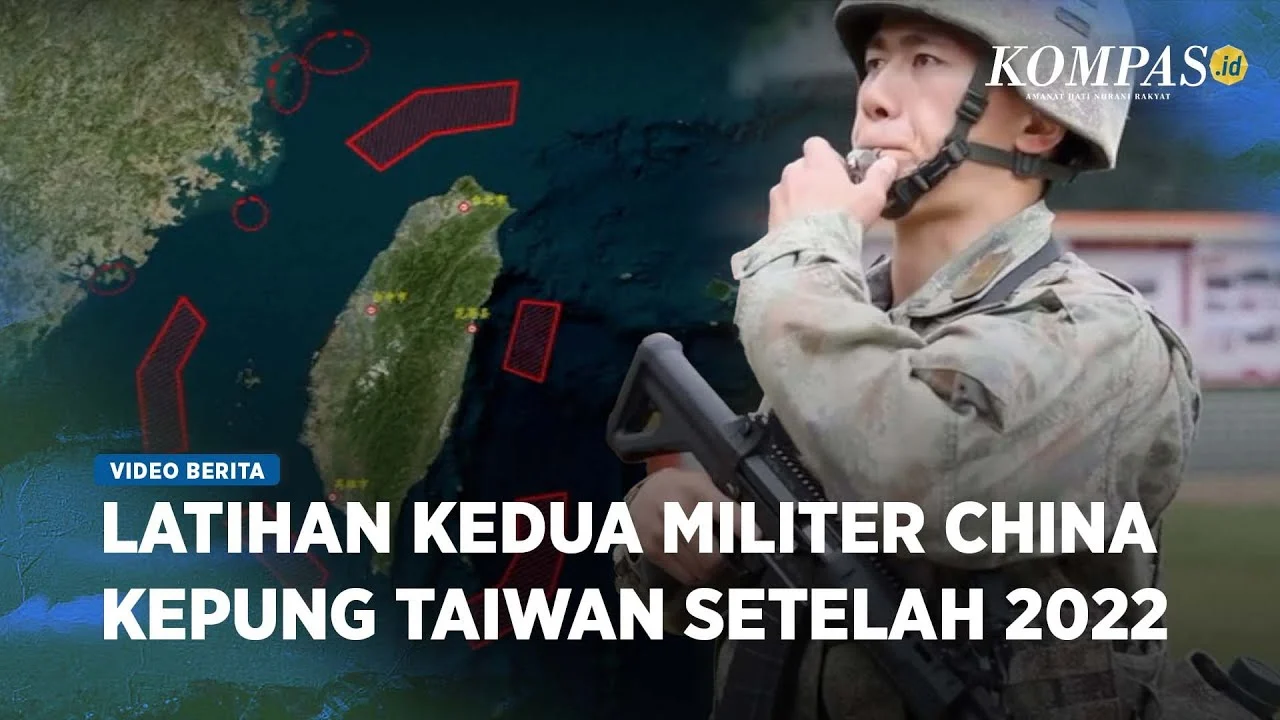 China Klaim Latihan Perang Kepung Taiwan Sukses, Gagalkan Upaya Separatisme