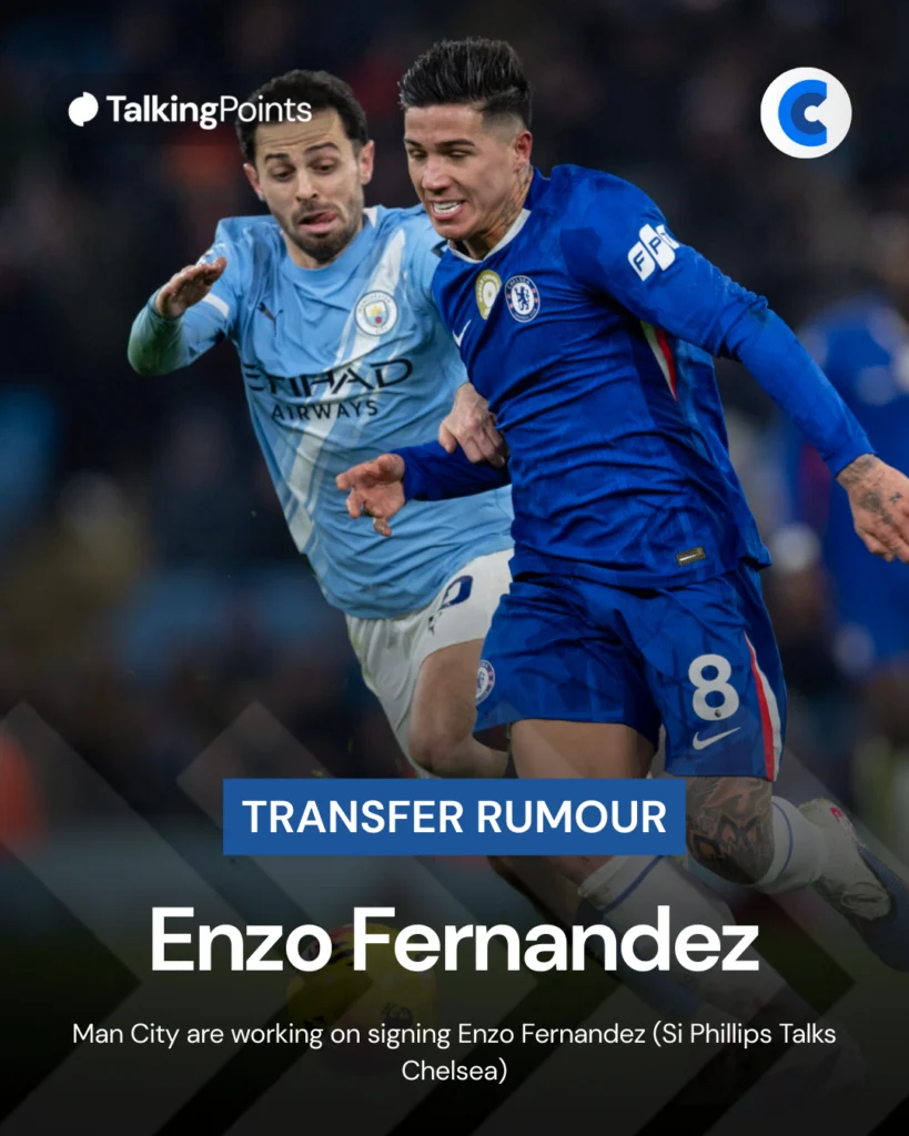 Enzo Fernández Gabung Manchester City dengan Rekor Transfer Sejarah