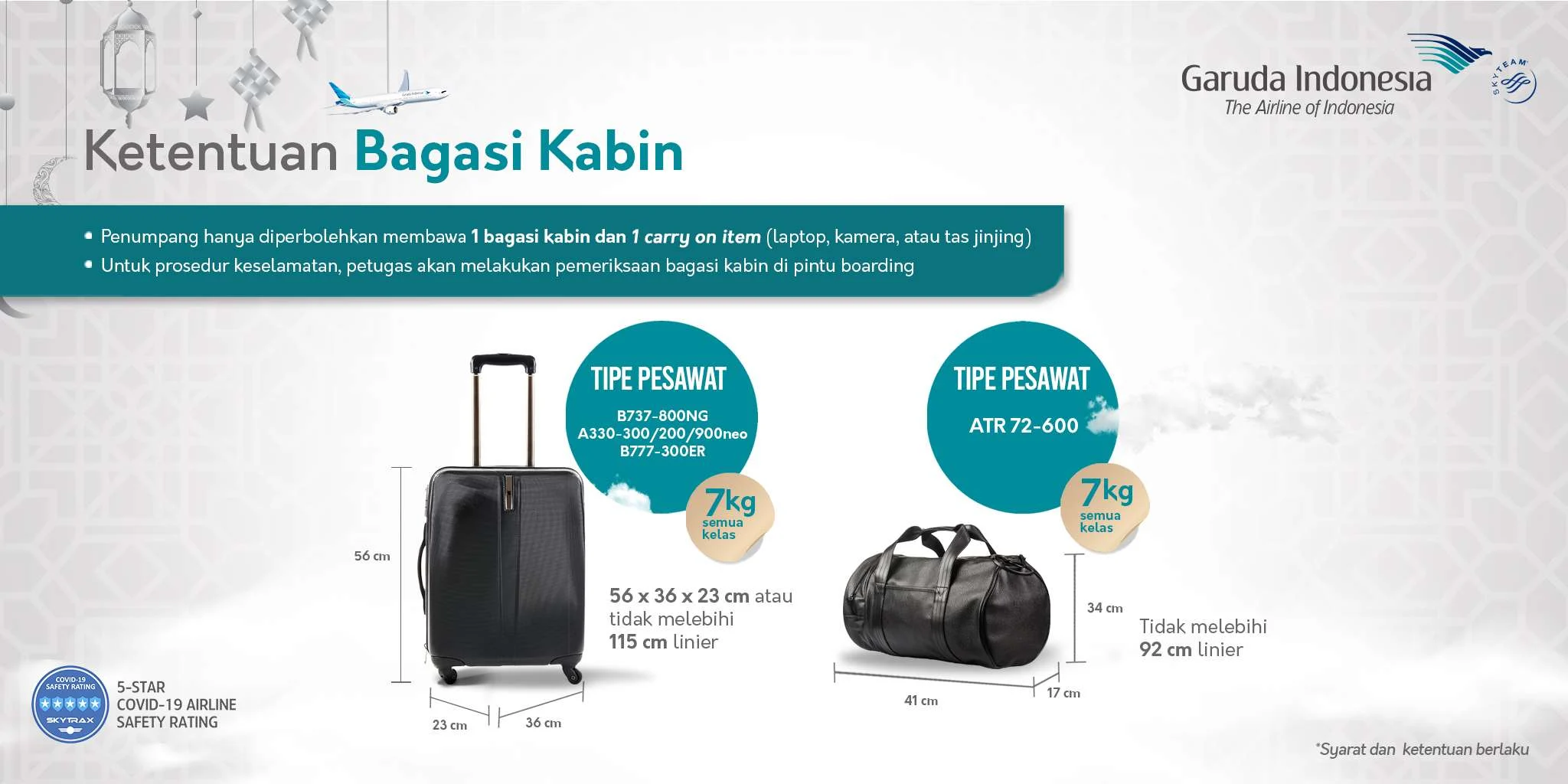 Garuda Indonesia Terapkan Aturan Bagasi Baru, Hitung Per Koper Mulai Hari Ini!