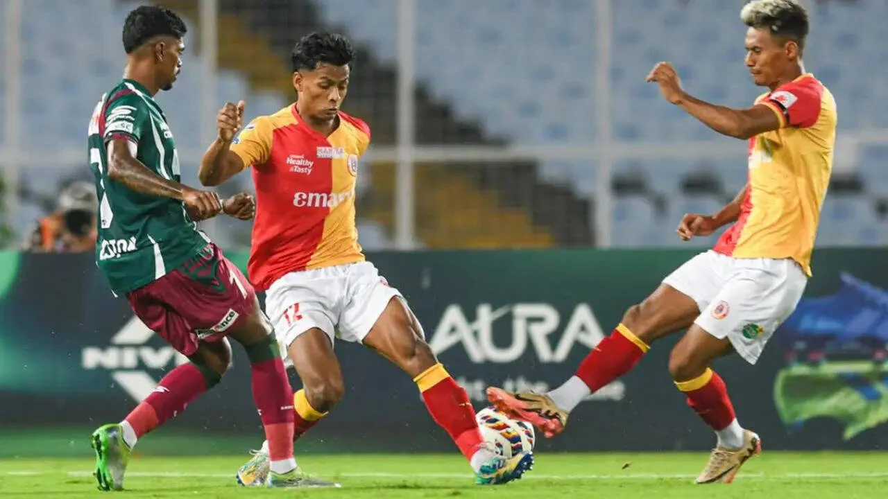 Kolkata Derby 2026: East Bengal vs Mohun Bagan dalam Live Draw yang Menegangkan