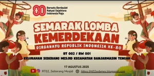 Meriahkan HUT ke-81 RI, Warga RT 01 Desa Pepedan Gelar Acara Penuh Keceriaan