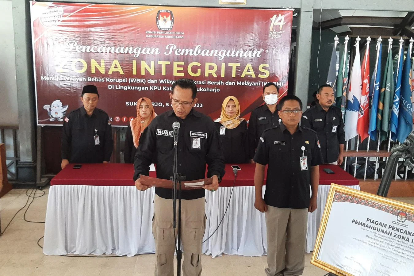 Pengawasan ASN dan Kades Diperketat untuk Ciptakan Integritas di Sukoharjo