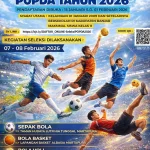 Popda Jateng 2026: 7.515 Atlet Pelajar Siap Menjadi Generasi Juara