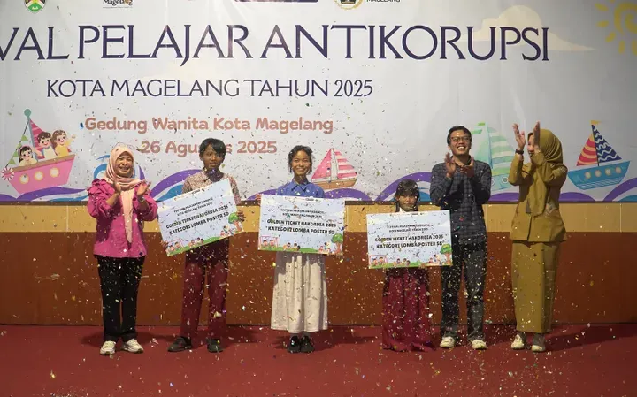 Siswa MI Muhammadiyah 2 Kudus Tampilkan Kreativitas Melalui Film Anti Korupsi di KIVFEST 2026