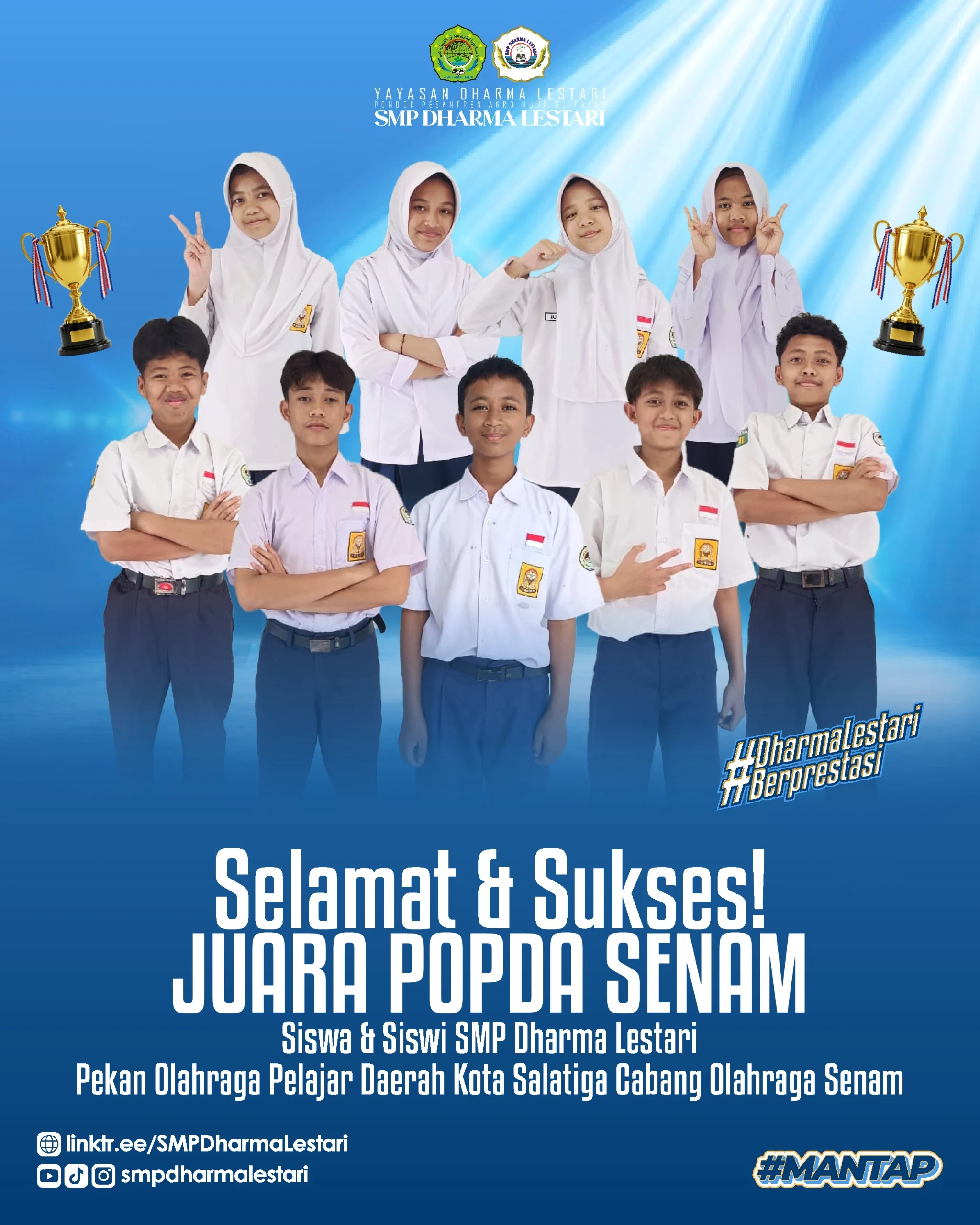 SMPN 3 Semarang Targetkan Prestasi Tinggi di Popda Jateng 2026