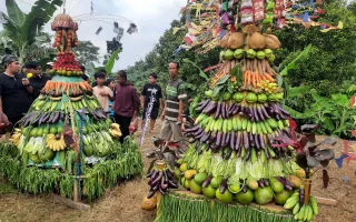 HUT ke-94 Paroki Pati Gunungan Hasil Bumi Dibagikan ke Masyarakat, Simbol Syukur dan Kepedulian