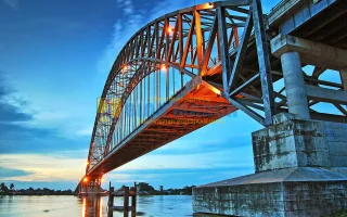 Jembatan Kaliombo di Sulang Rembang Dibangun Lebih Lebar dan Kokoh, Akses Warga Kini Lebih Aman