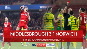 Middlesbrough vs Norwich: Ketika Perjalanan Terjauh Norwich Berbenturan dengan Ambisi Boro di Championship